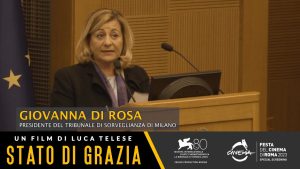 Dott.ssa Giovanna Di Rosa - Proiezione "Stato di Grazia" alla Camera dei Deputati